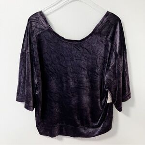 We The Free | Purple Valerie Velvet S